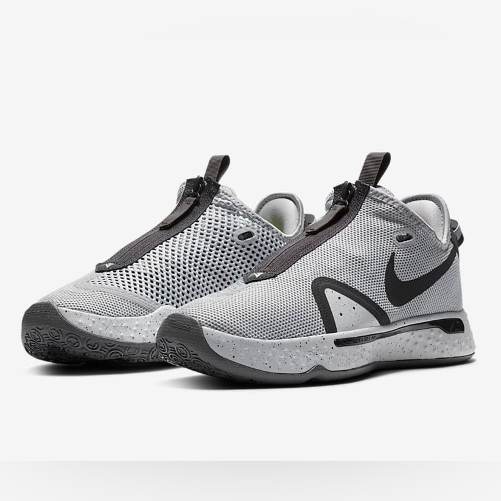 NEW Nike PG 4 Team Wolf Grey Anthracite Black CK5828-001 Women Size 7.5